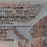 Altherr, Heinrich Basel 1878 - 1947 Zürich, schweizer Maler - Foto 4