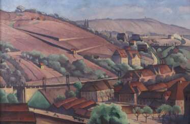 Rühle, Clara Stuttgart 1885 - 1947 Münsingen, Malerin, Stud