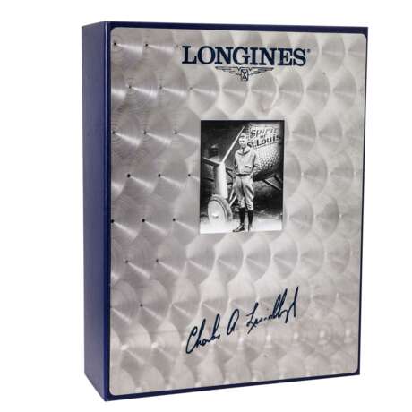 LONGINES Lindbergh Spirit "Hour Angle" Chronograph, Ref. L2.618.4. Herrenuhr. Aus 2003. - Foto 3
