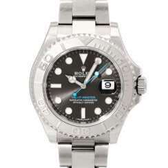 ROLEX Yacht-Master 40, 'Rhodium Dial' Ref. 116622. Herren Armbanduhr.