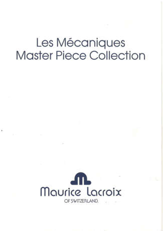 MAURICE LACROIX Masterpiece Kalender, Ref. 51411. Armbanduhr. - photo 12