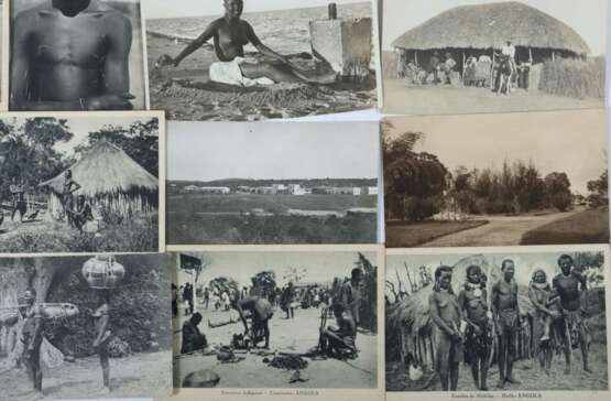 Sammlung ethnologischer Postkarten u.a. Angola - Foto 2