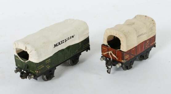 2 Planwagen Märklin - фото 2