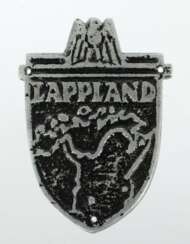 Lapplandschild wohl original um 1945