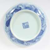 Kleiner Teller mit blau-weiß Dekor China - Foto 2