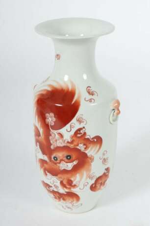 Vase mit Pho-Hund China - Foto 3