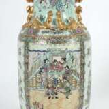 Große ''Famille-rose'' Vase China - photo 3