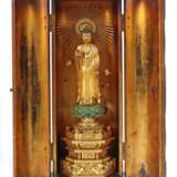 Buddhistischer Butsudan mit Amida Buddha Japan - фото 1