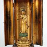 Buddhistischer Butsudan mit Amida Buddha Japan - Foto 2