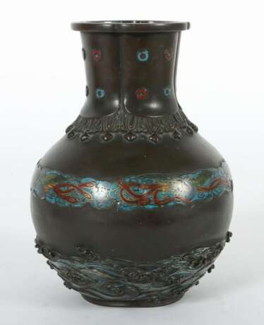 Cloisonné-Vase Japan - фото 2