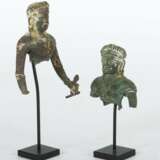 2 Figurenfragmente im Khmer-Stil Kambodscha - Foto 2