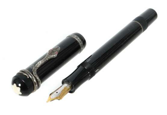 Montblanc-Kolbenfüller ''Agatha Christie'' 1993 - Foto 1