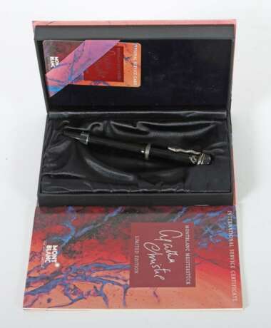 Montblanc-Kolbenfüller ''Agatha Christie'' 1993 - Foto 3