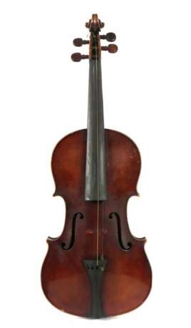Geige auf innenliegendem Zettel bez.: Antonius Stradivarius Cremonencis - Foto 1