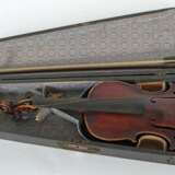 Geige auf innenliegendem Zettel bez.: Caspar da Salo in Brescia 1515 - Foto 5