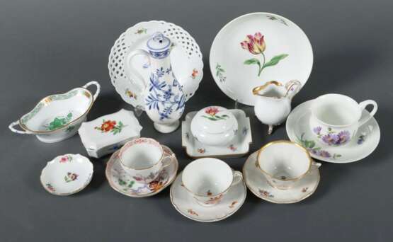 17 Kleinteile Meissen (12x) - photo 2