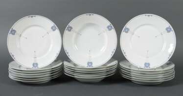 21 Jugendstil-Teller Rosenthal