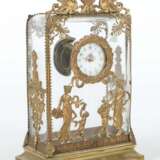 Glaskorpus-Tischuhr im Empirestil Ende 19. Jh. - фото 2