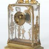 Glaskorpus-Tischuhr im Empirestil Ende 19. Jh. - фото 3