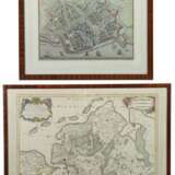 Paar Landkarten ''Ostfriedland'' und ''Emden'' Alexis-Hubert Jaillot (1632-1712): ''Oost-Frise - Foto 1