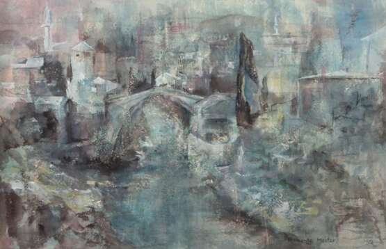 Maler des 20. Jh. ''Memento Mostar'' - photo 1