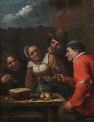 Niederländischer Maler des 18. Jh. ''Im Wirtshaus''
