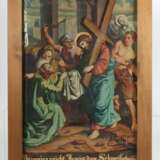 Kirchenmaler des 19./20. Jh. ''Veronika reicht Jesus das Schweißtuch'' - photo 2