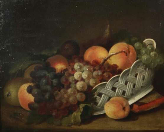 Maler des 19./20. Jh. ''Früchtestillleben'' - Foto 1