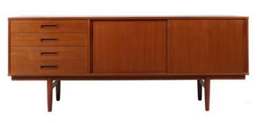 Sideboard mit Schiebetüren und Schubladen 1960er Jahre