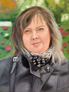 Портрет по фото маслом портрет женщины