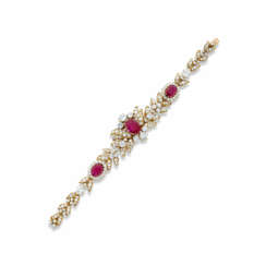 NO RESERVE | RUBY AND DIAMOND BRACELET