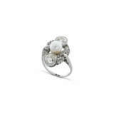 BELLE EPOQUE PEARL AND DIAMOND RING - Foto 2