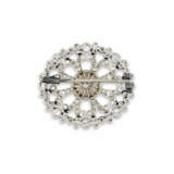 BELLE EPOQUE NATURAL PEARL AND DIAMOND BROOCH - Foto 2