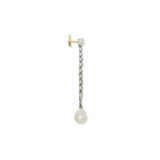 BELLE EPOQUE NATURAL PEARL AND DIAMOND EARRINGS - photo 2