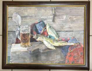Ходорович V. P. "Stillleben mit einem Glas Bier".