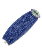 REPOSSI SAPPHIRE, EMERALD AND DIAMOND BRACELET