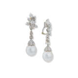 HARRY WINSTON SET OF CULTURED PEARL AND DIAMOND JEWELLERY - photo 6