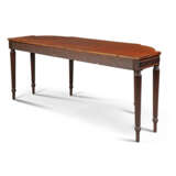 A GEORGE III BRAZILIAN ROSEWOOD-CROSSBANDED MAHOGANY SERVING-TABLE - photo 2