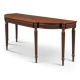 A GEORGE III BRAZILIAN ROSEWOOD-CROSSBANDED MAHOGANY SERVING-TABLE - фото 3