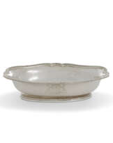 A GEORGE III SILVER BASIN