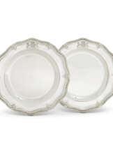 A PAIR OF GEORGE II SILVER SECOND COURSE DISHES