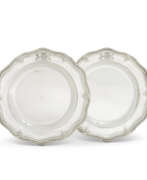 Edward Aldridge. A PAIR OF GEORGE II SILVER SECOND COURSE DISHES