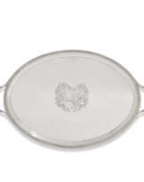 A GEORGE III SILVER TRAY