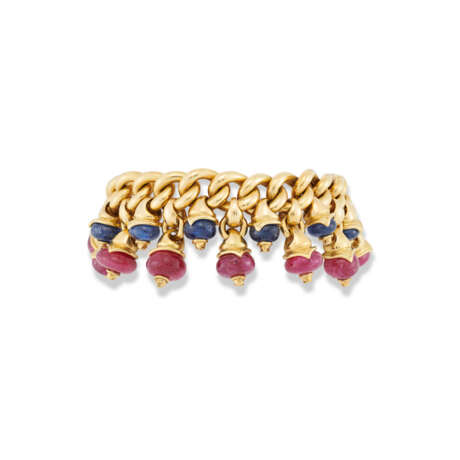 RUBY AND SAPPHIRE BRACELET - photo 3