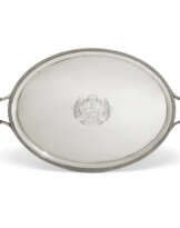 A GEORGE III SILVER TRAY