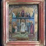 „Icon Schutz Der Seligen Jungfrau Maria. Moskau XIX Jahrhundert.“ - Foto 2