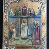 „Icon Schutz Der Seligen Jungfrau Maria. Moskau XIX Jahrhundert.“ - Foto 1