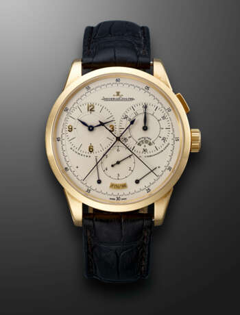 JAEGER-LECOULTRE, LIMITED EDITION YELLOW GOLD DUOMETRE A CHRONOGRAPHE, REF. Q6011420, NB. 156/300 - photo 1