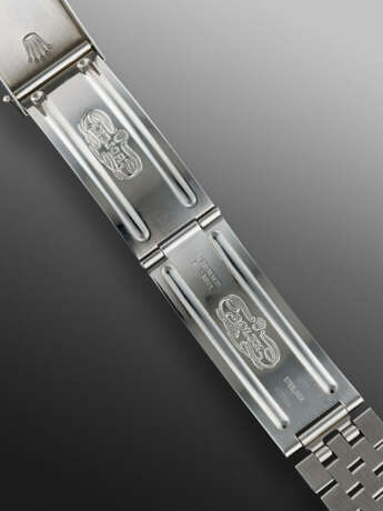 ROLEX, STAINLESS STEEL AND WHITE GOLD 'DATEJUST' WITH TROPICAL DIAL, REF. 16014 - фото 4