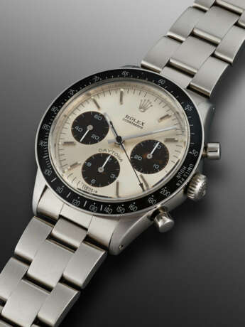 ROLEX, STAINLESS STEEL CHRONOGRAPH 'DAYTONA', REF. 6241 - Foto 2